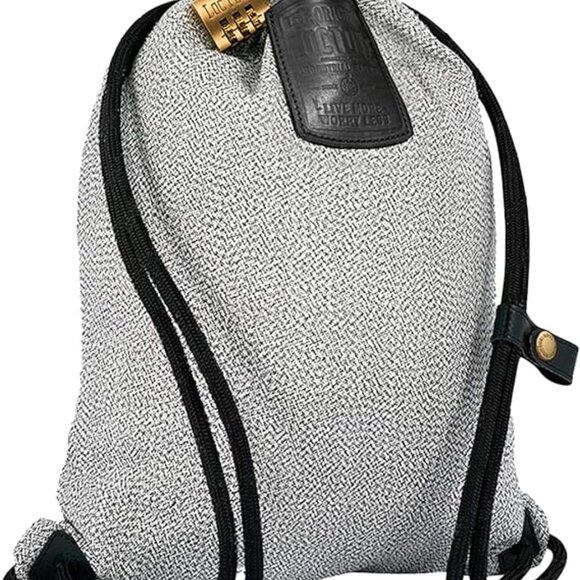 Gray Drawstring Backpack - Picture 2 of 16